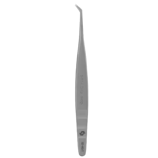 STALEKS PRO EXPERT 40 TYPE 1 PROFESSIONAL EYELASH TWEEZERS CURVED TE-40/1 - STALEKS™