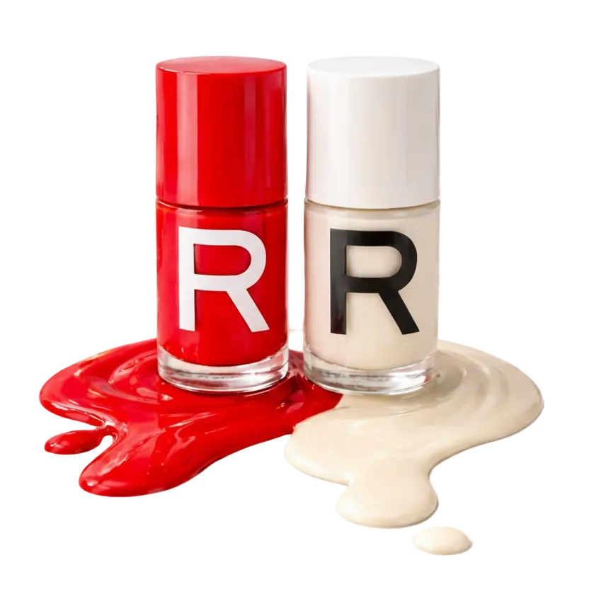Nail Paint Polish - 2 pcs