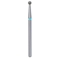 DIAMOND NAIL DRILL BIT, "BALL", BLUE, HEAD DIAMETER 2.7MM (FA01B027) - STALEKS™