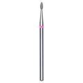 DIAMOND NAIL DRILL BIT, "DROP", RED, HEAD DIAMETER 1.6/4MM (FA40R016/4) - STALEKS™