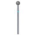 DIAMOND NAIL DRILL BIT, "BALL", BLUE, HEAD DIAMETER 5MM (FA01B050) - STALEKS™