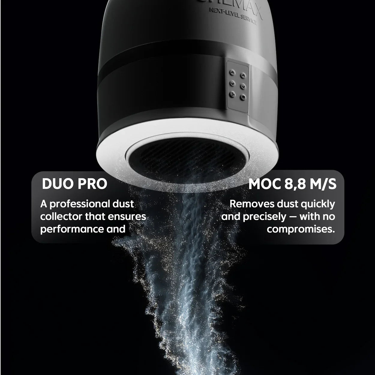 SHEMAX Duo Pro Professional Nail Dust Collector
