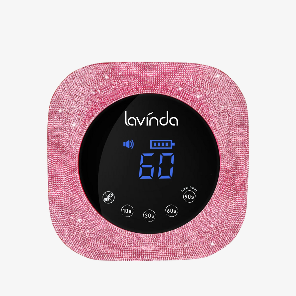 Crown™ Nail Lamp & Wand™ Lite Drill Bundle - Pink Diamond
