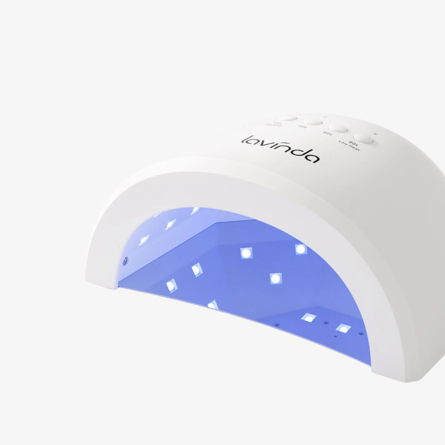 Glow™ Lite Nail Lamp - White - 48W Plug-in UV/LED