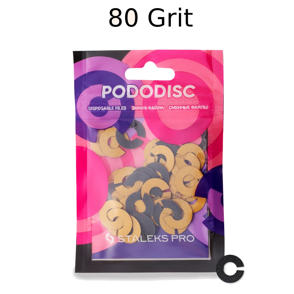 STALEKS PRO EXPERT UMBRELLA PODODISC RINGLIKE DISPOSABLE FILES SIZE S 15 MM DIAMETER REFILL PADS FOR PEDICURE DISC 50 PCS PDFR-15- STALEKS™