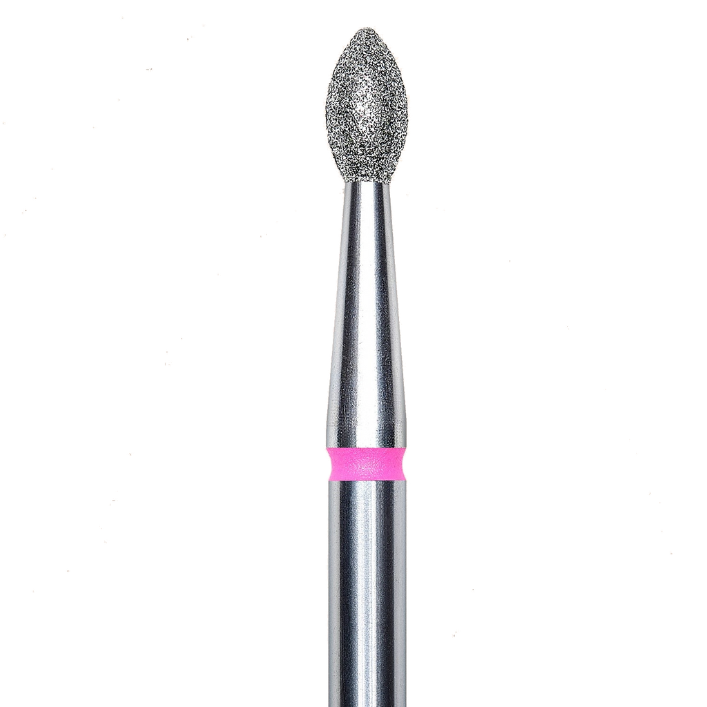 DIAMOND NAIL DRILL BIT, "BUD", RED, HEAD DIAMETER 2.5/4.5MM (FA60R025/4.5) - STALEKS™