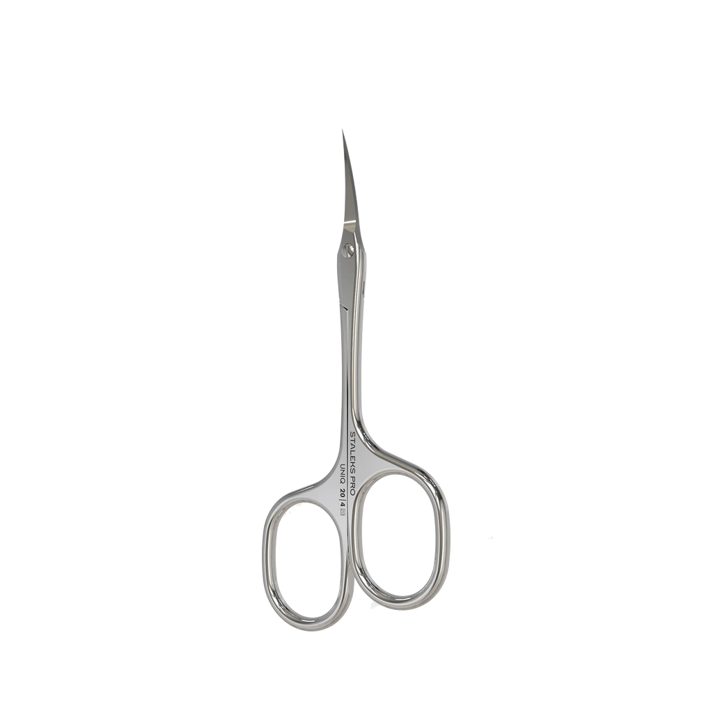 Professional Cuticle Scissors "Asymmetric" UNIQ 20 TYPE 4 -SQ-20/4- STALEKS