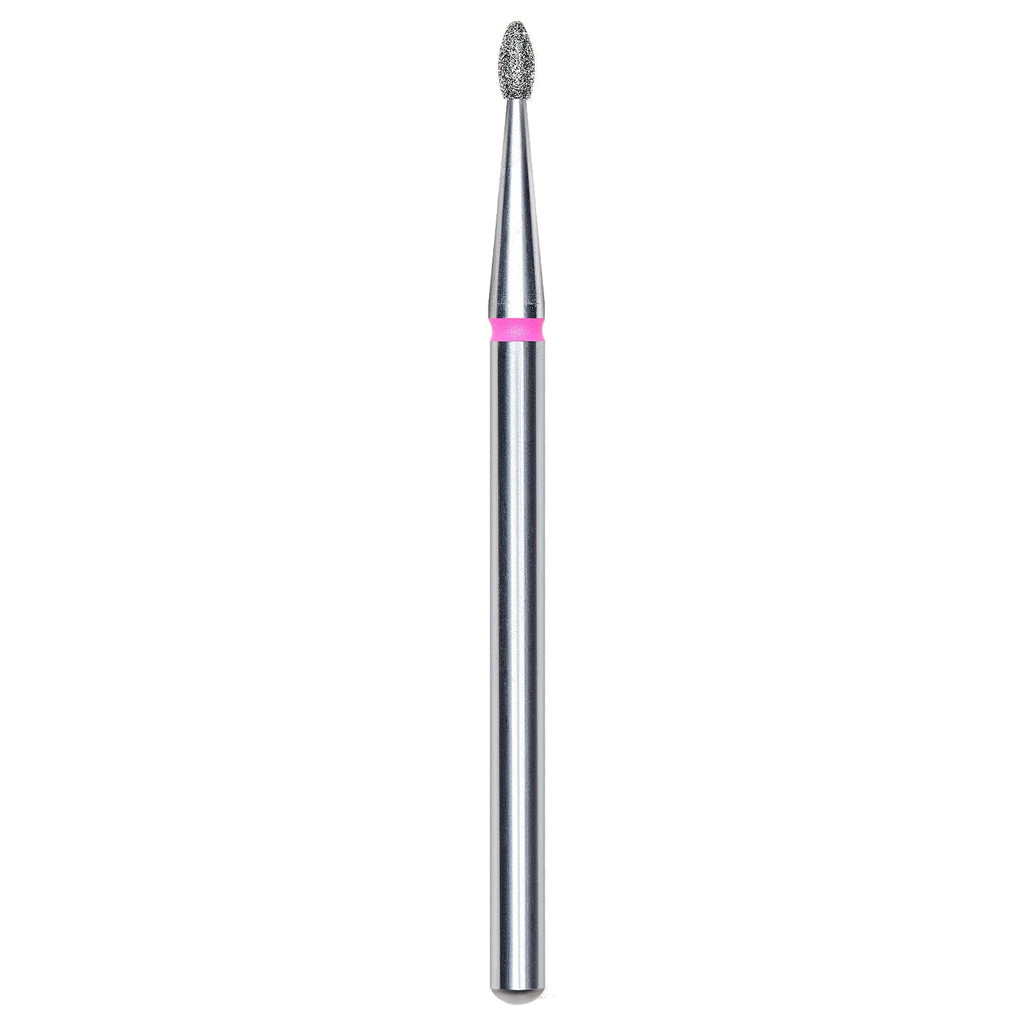 DIAMOND NAIL DRILL BIT, "BUD", RED, HEAD DIAMETER 1.6/3.4MM (FA50R016/3.4) - STALEKS™