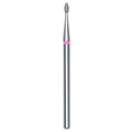 DIAMOND NAIL DRILL BIT, "BUD", RED, HEAD DIAMETER 1.6/3.4MM (FA50R016/3.4) - STALEKS™