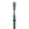STALEKS - Diamond nail drill bit, "Match", green, EXPERT 2.3/5 mm (FA120G023/5)