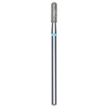 DIAMOND NAIL DRILL BIT, ROUNDED "CYLINDER", BLUE, HEAD DIAMETER 2.3/8MM (FA30B023/8) - STALEKS™