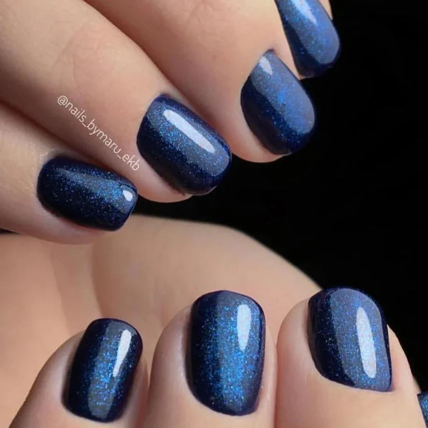 Luxio - Blue Effects Shimmer Top Gel