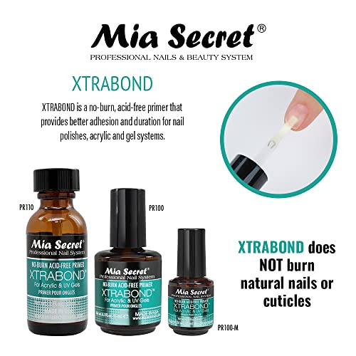Mia Secret - XTRABOND Primer (Non-Acid), 0.25oz, 0.5oz and 1oz