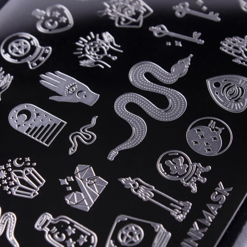 Pink Mask - Stamping Plate Esoteric #64