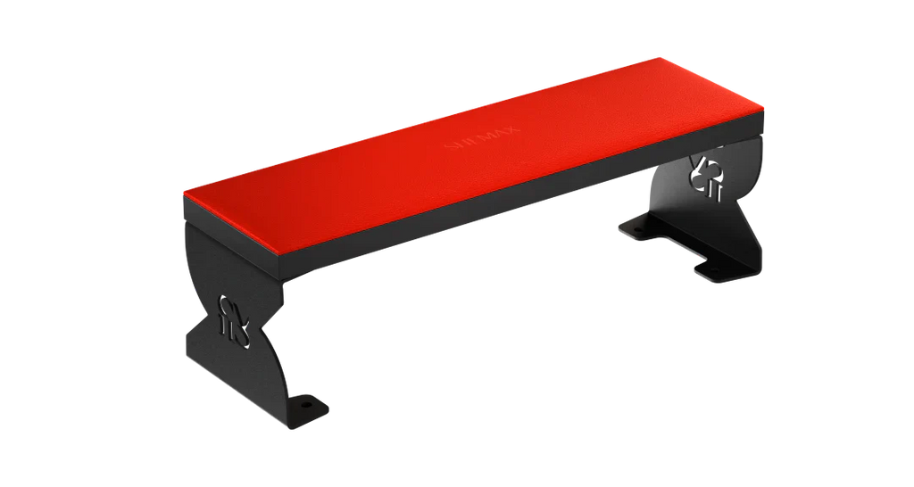 Shemax Hand Rest Comfort - Red on black legs