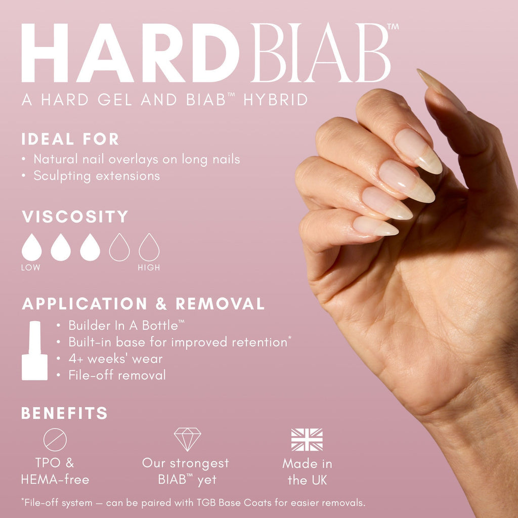The GelBottle - 19 Hard Builder Gel BIAB, 20ml